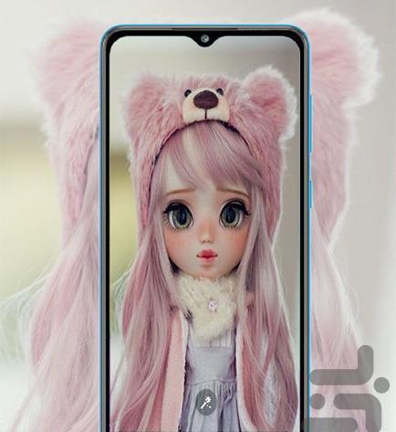 عکس عروسکی صفحه گوشی