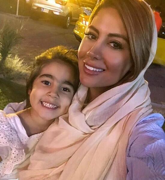 عکس پریا با همسرش
