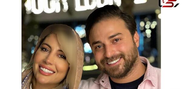 عکس پریا با همسرش