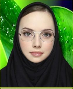 مقنعه عکس پرسنلی بانوان