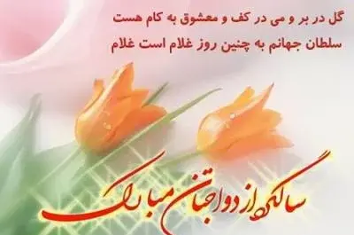 عکس سالگرد ازدواج ابجی