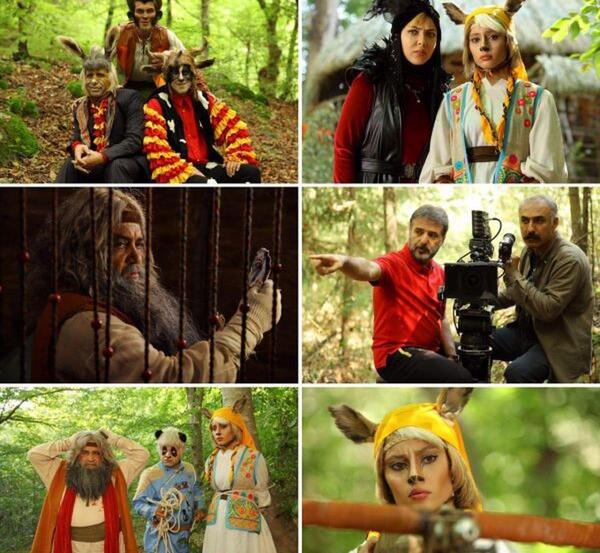 عکس عروسی آهوی پیشونی سفید