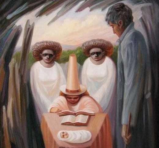 عکس جالب خطای دید چشم