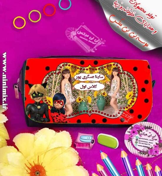 عکس بارداری لیدی باگ