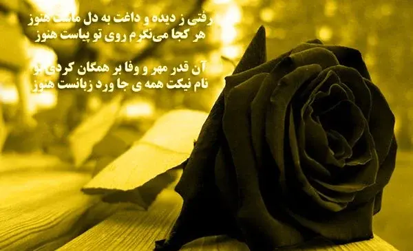 عکس تسلیت زن دایی