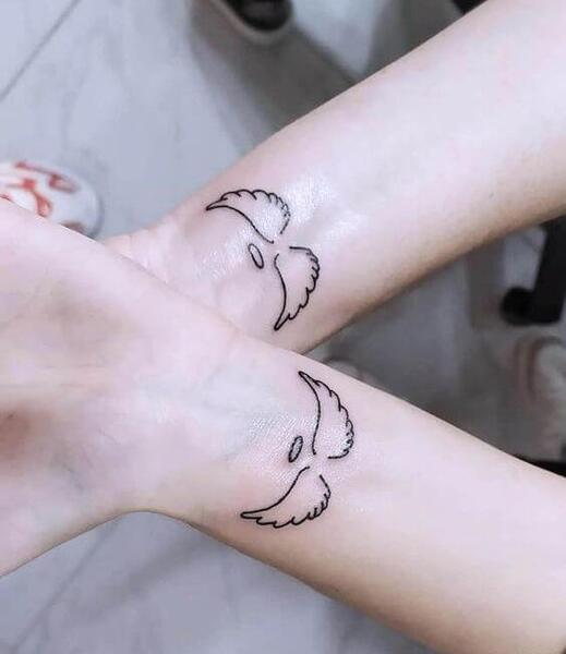 عکس تاتو روی دست عاشقانه