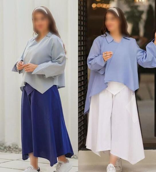 عکس دامن شلواری جدید