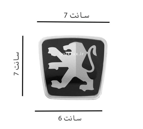 عکس آرم طلایی پژو پارس
