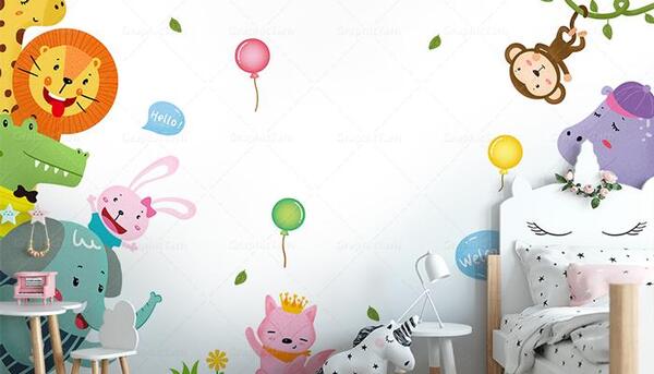 عکس نقاشی حیوانات روی کاغذ رنگی
