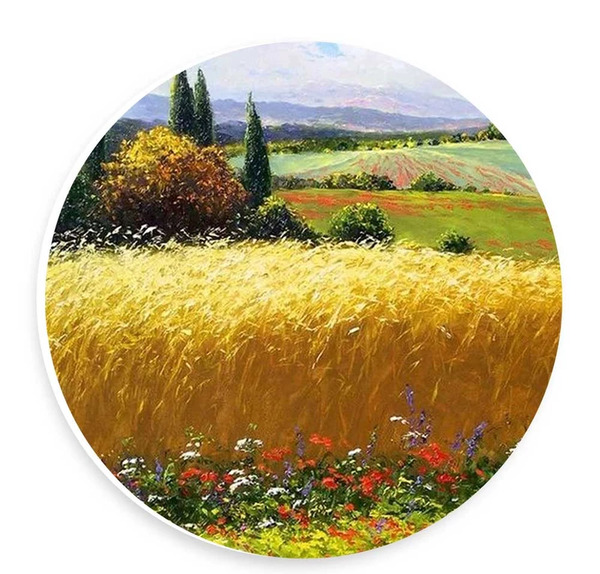 عکس گندم زار زیبا
