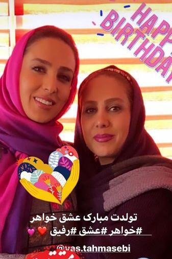 عکس خواهر سوگل طهماسبی
