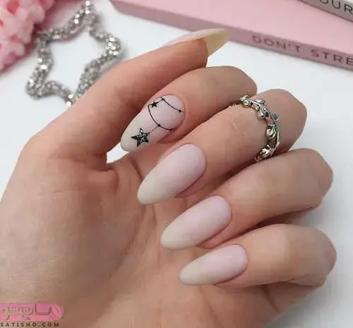 عکس طرح ناخن ویسگون