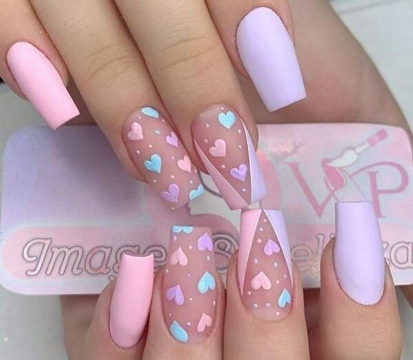 عکس طرح ناخن ویسگون