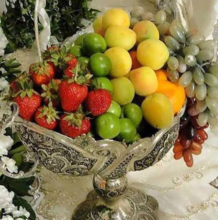 عکس ظرف میوه خوری
