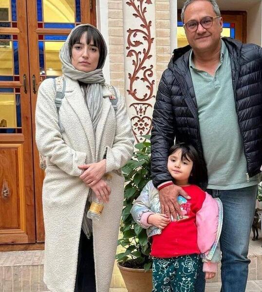 عکس افسانه بایگان و رامبد جوان