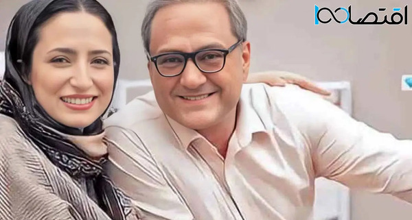 عکس افسانه بایگان و رامبد جوان