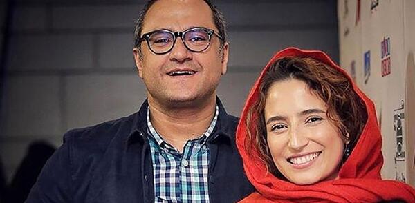 عکس افسانه بایگان و رامبد جوان
