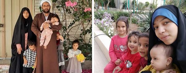 عکس مادر با فرزندان