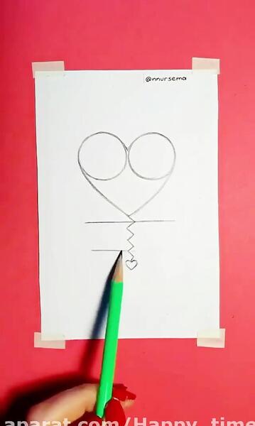 عکس نقاشی دخترانه صمیمی
