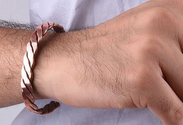 عکس دستبند مسی