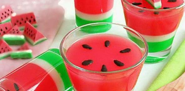 عکس ژله در لیوان یکبار مصرف