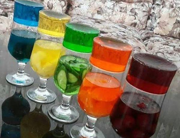 عکس ژله در لیوان یکبار مصرف