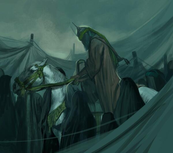 عکس امام حسین روح الامین