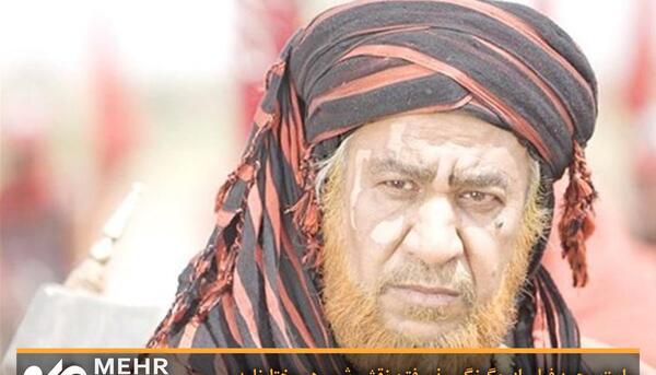 عکس بازیگر شمر در مختارنامه