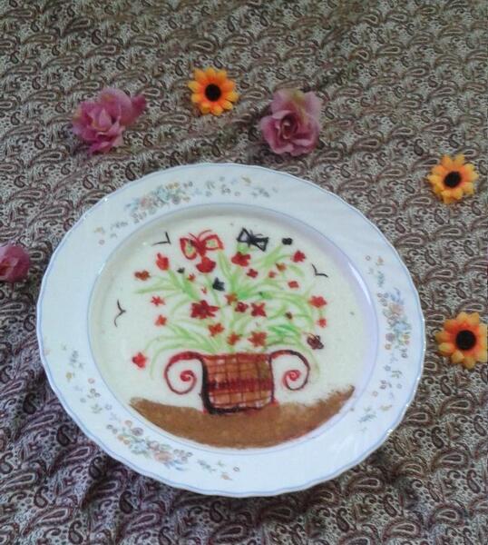 عکس نقاشی شیر خوراکی