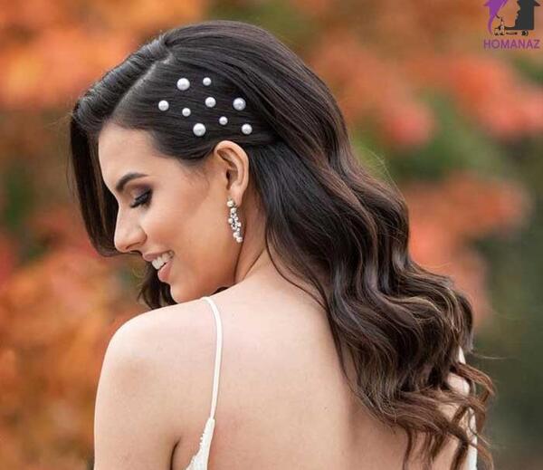 عکس مدل موی یک طرفه دخترانه