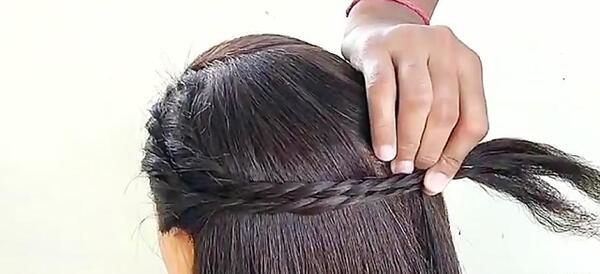 عکس مدل موی یک طرفه دخترانه