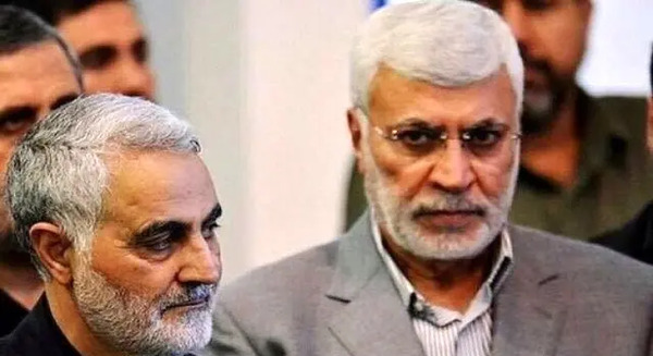 عکس شهید سلیمانی و ابومهدی