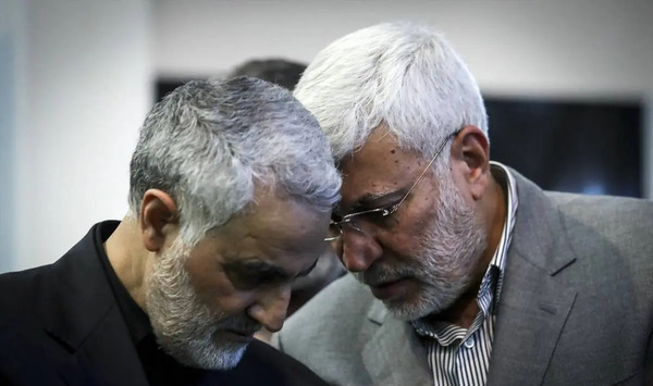 عکس شهید سلیمانی و ابومهدی