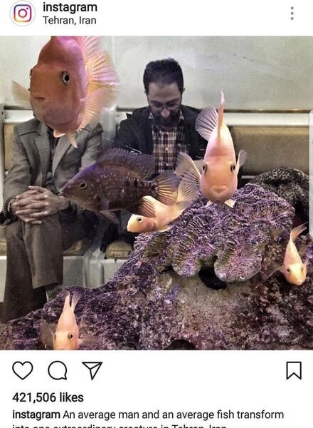 عکس جالب در اینستاگرام