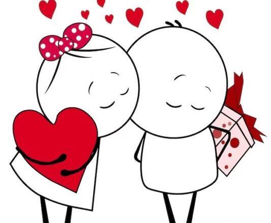 عکس نقاشی عاشقانه کودکانه