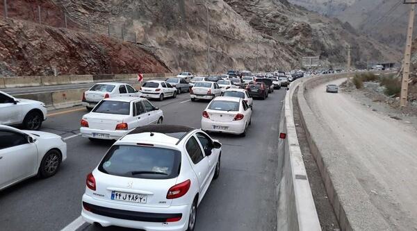 عکس جاده فیروزکوه