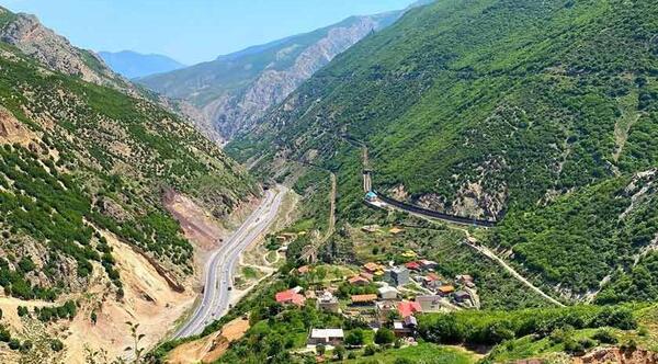 عکس جاده فیروزکوه