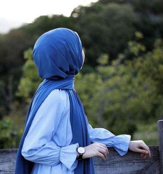 عکس دختر باحجاب از جلو