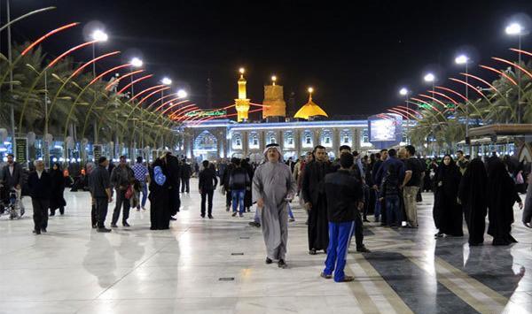 عکس بین الحرمین شلوغ