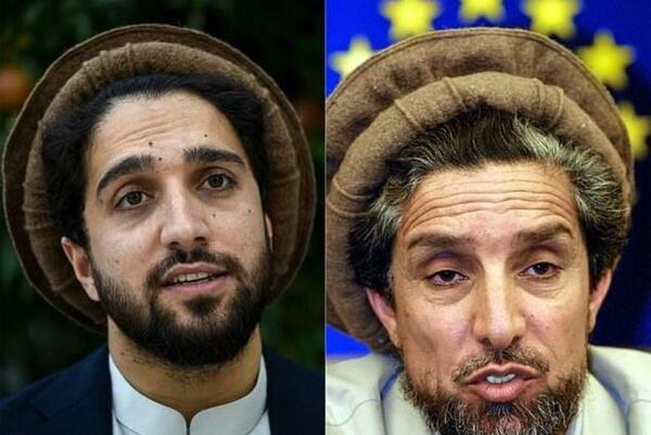 عکس سردار سلیمانی در کنار احمد شاه مسعود