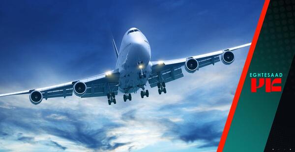 عکس هواپیما تابان