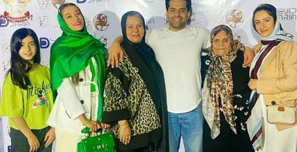 عکس خواهر رضا بهرام