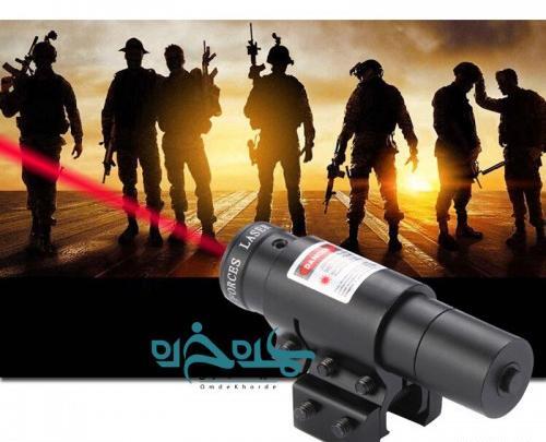 عکس لیزر قرمز