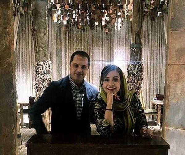 عکس شبنم قلی خانی در کنار همسرش