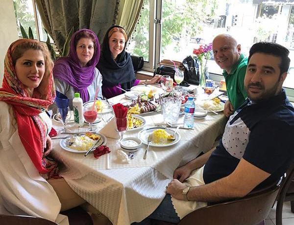 عکس بیتا سحر خیز با همسرش