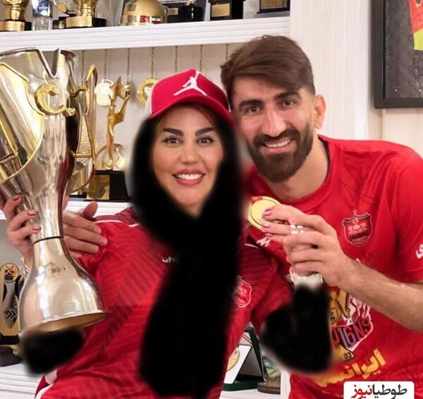 عکس همسر بیرانوند