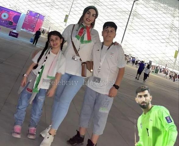 عکس همسر بیرانوند