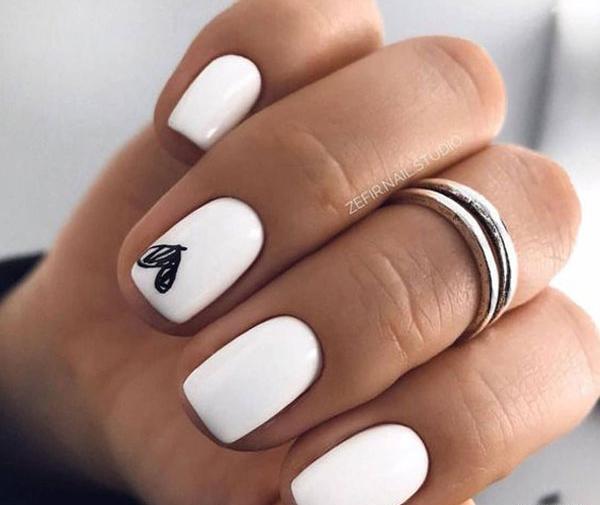 عکس کاشت ناخن کارمندی