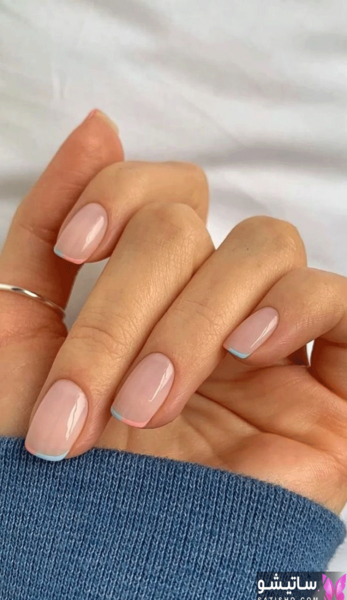 عکس کاشت ناخن کارمندی