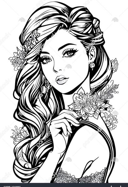مجموعه عکس دختر فانتزی سیاه